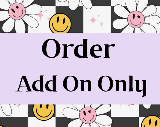Order Add On Only